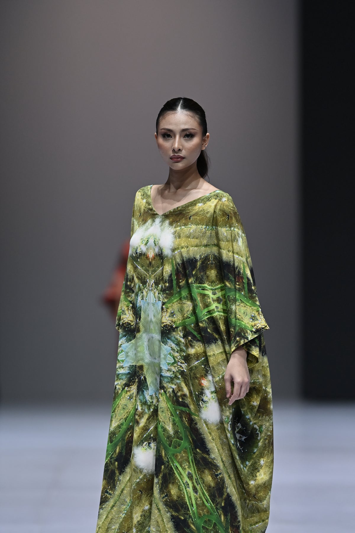 Marine Melodies Caftan Dress