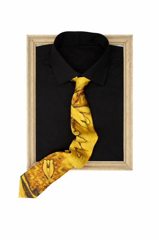 Yellow Sponge - Silk Tie