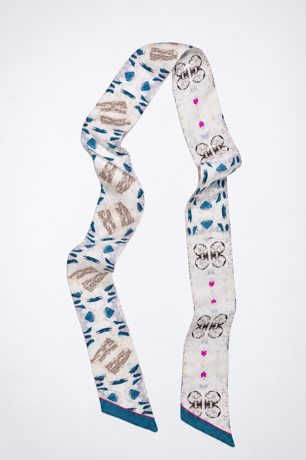 Halloumi | Cyprus-Inspired Silk Scarf