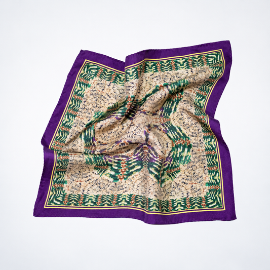 Makaronakia | Cyprus-Inspired Silk Scarf